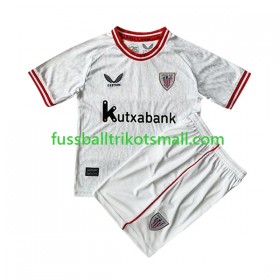 Fußballtrikots Athletic Bilbao Kinder 2023-2024 Kurzarm Auswärts-trikot kaufen